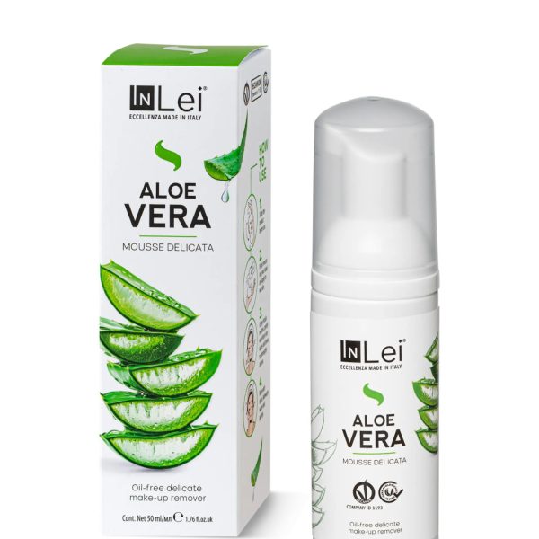 InLei MOUSSE ALOE VERA KÍMÉLŐ SMINKLEMOSÓ - 1 x 50 ml