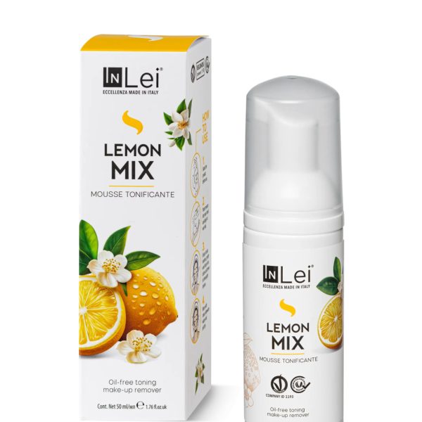 InLei MOUSSE LEMON MIX TONIZÁLÓ SMINKLEMOSÓ - 50 ml