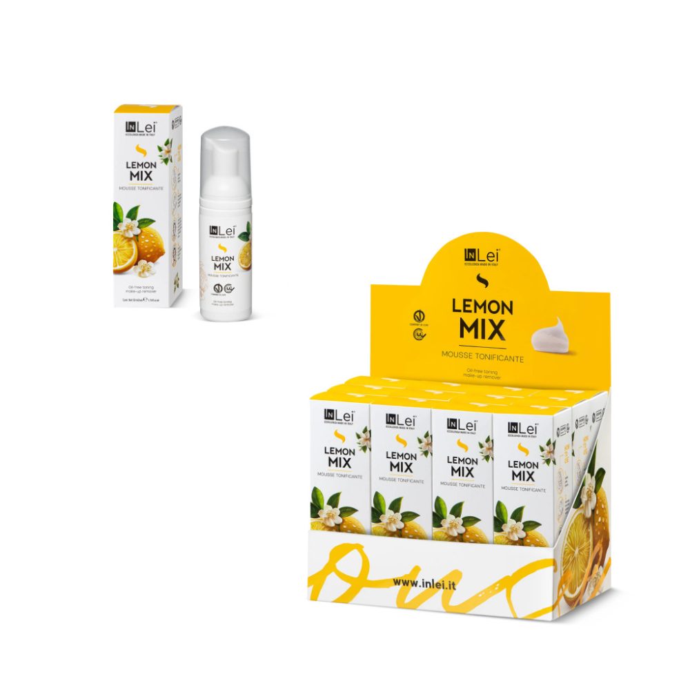 InLei MOUSSE LEMON MIX TONIZÁLÓ SMINKLEMOSÓ - 50 ml - Image 4