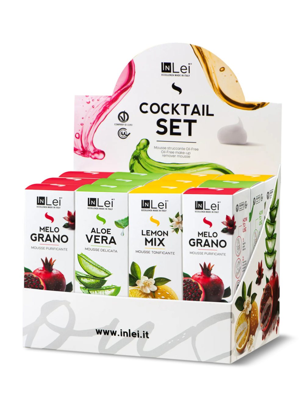InLei MOUSSE COCKTAIL SET - 12 x 50 ml